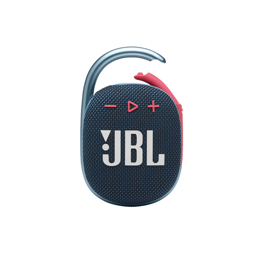 JBL Clip 4 - Blue / Pink - Ultra-portable Waterproof Speaker - Front