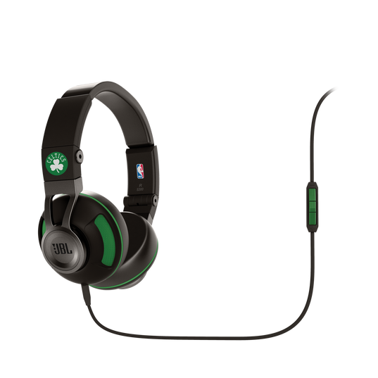 Synchros S300 NBA Edition - Celtics - Green - Stylish Synchros on-ear stereo headphone - Hero