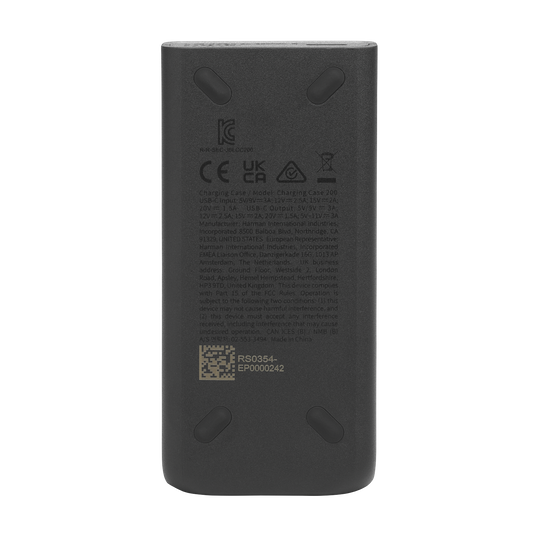JBL Battery 200 with Charging Case - Black - An easy-to-replace spare battery with charging case - Detailshot 2