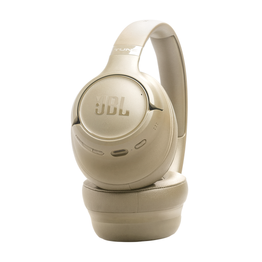 JBL Tune 730BT - Beige - Wireless over-ear headphones - Right