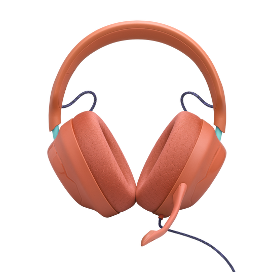JBL Quantum 120 - Coral - Wired multiplatform gaming headset - Right