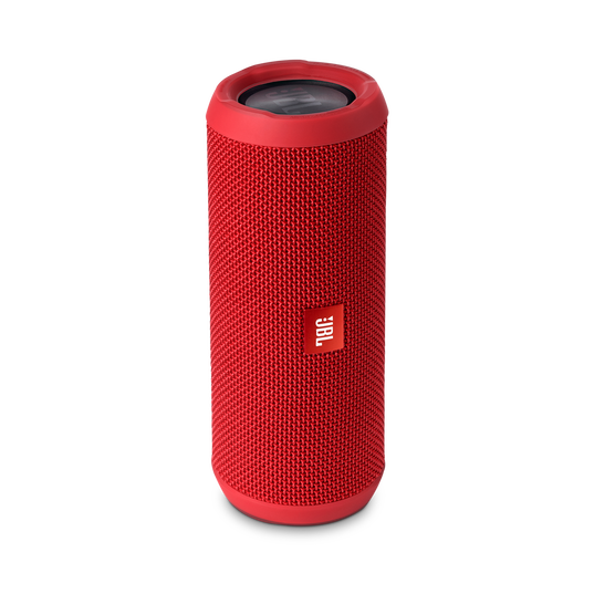 JBL Flip 3 - Red - Splashproof portable Bluetooth speaker with powerful sound and speakerphone technology - Detailshot 2