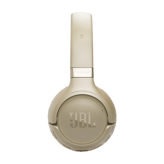 JBL Tune 680NC - Beige - Wireless on-ear Noise cancelling headphones - Top