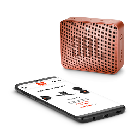 JBL Go 2 - Sunkissed Cinnamon - Portable Bluetooth speaker - Detailshot 3