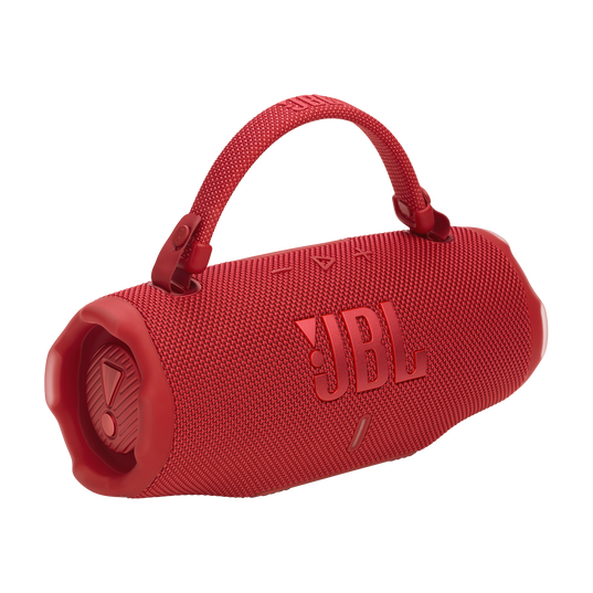 JBL Charge 6 - Red - Portable waterproof and drop-proof Bluetooth speaker - Detailshot 1