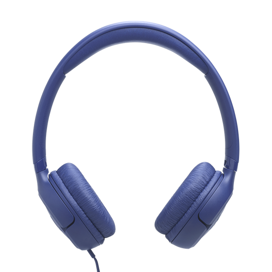 JBL Tune 530 Wired - Blue - Wired on-ear headphones - Front