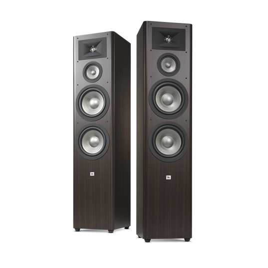 Studio 290 - Brown - 3-way Dual 8” Floorstanding Loudspeaker - Detailshot 1