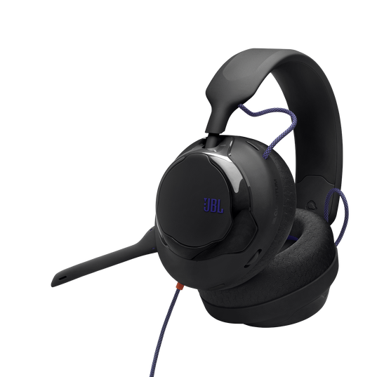 JBL Quantum 120 - Black - Wired multiplatform gaming headset - Hero