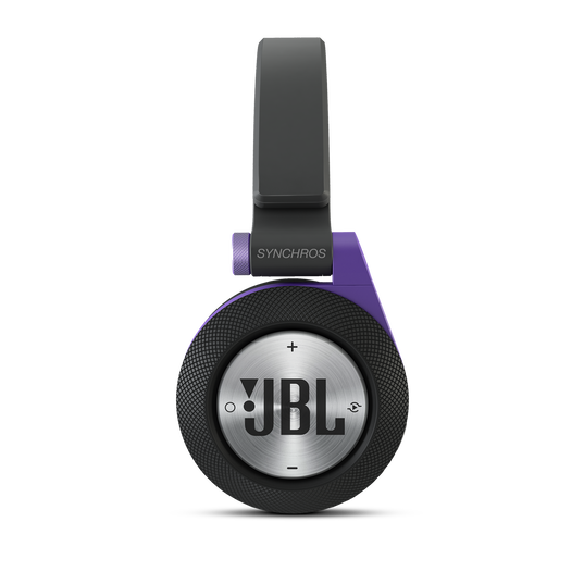 Synchros E40BT - Purple - On-ear, Bluetooth headphones with ShareMe music sharing - Detailshot 1