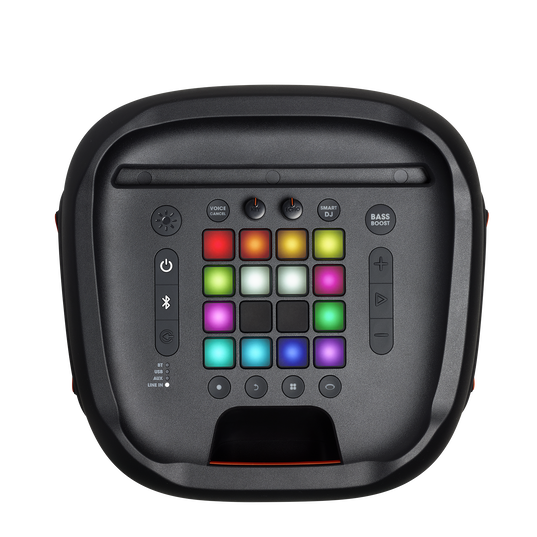 JBL PartyBox 1000 - Black - Powerful Bluetooth party speaker with full panel light effects - Detailshot 5