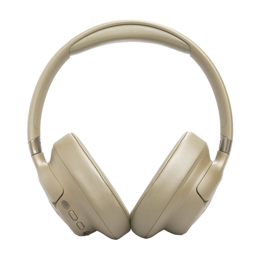 JBL Tune 780NC - Beige - Wireless over-ear Noise Cancelling headphones - Front