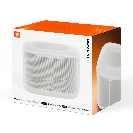 JBL Cove X1 - White - 3D Room-Filling Wi-Fi home speaker - Detailshot 7