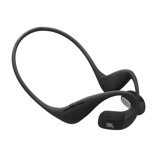 JBL Endurance Pace - Black / Gray - Open-Ear Sport Headphones - Hero