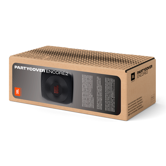 JBL PartyCover Encore 2 - Black - Protective cover for JBL PartyBox Encore 2 and Encore Essential 2 speakers - Detailshot 5