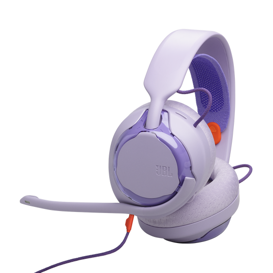 JBL Quantum 250 - Purple - Wired multiplatform gaming headset - Hero