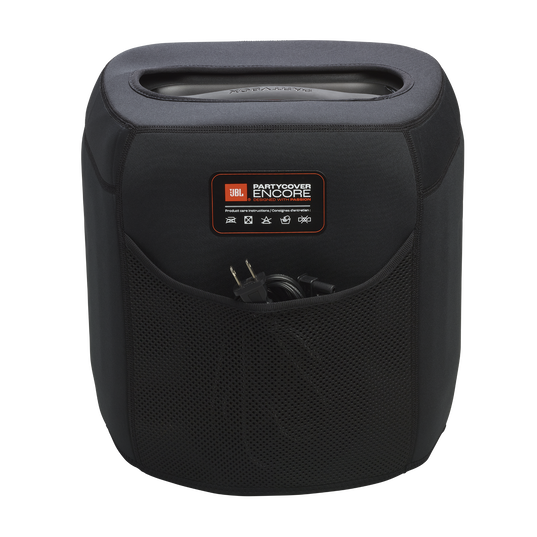 JBL PartyCover Encore 2 - Black - Protective cover for JBL PartyBox Encore 2 and Encore Essential 2 speakers - Back