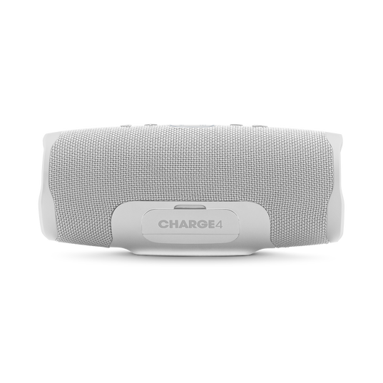 JBL Charge 4 - White - Portable Bluetooth speaker - Back