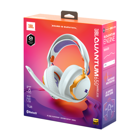 JBL Quantum 650 - Teal - Wireless multiplatform gaming headset - Detailshot 15