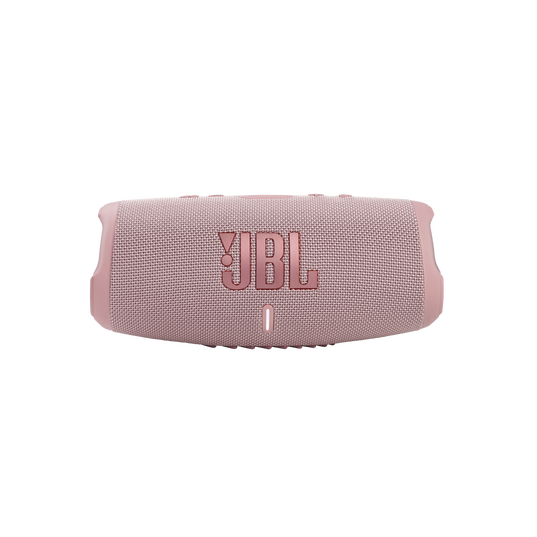 JBL Charge 5 - Pink - Portable Waterproof Speaker with Powerbank - Front