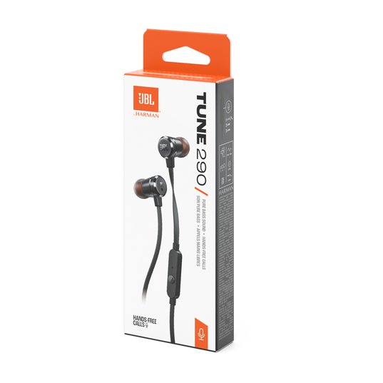 JBL Tune 290 - Black - In-ear headphones - Detailshot 15