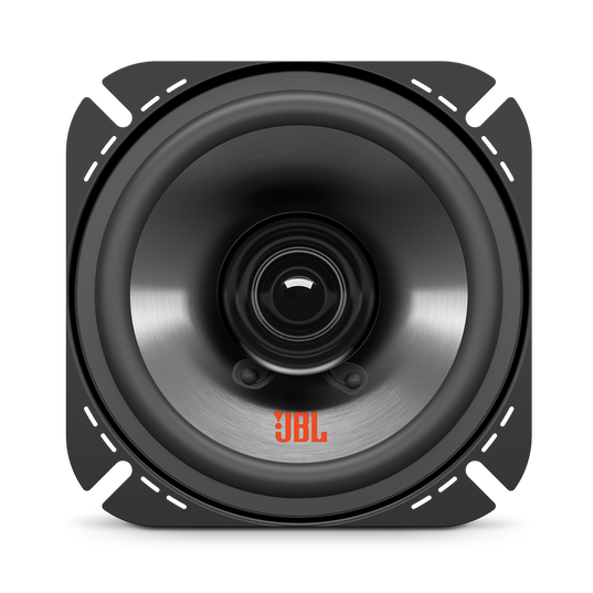 Stage 402 - Black Matte - Series of affordable coaxial and component speakers - Front