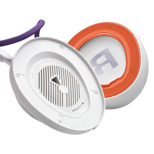 JBL Quantum 950 - White - Wireless multiplatform gaming headset with adaptive Noise Cancelling - Detailshot 12