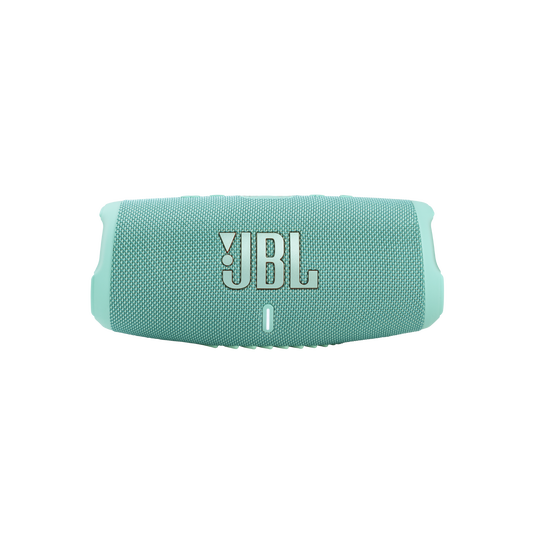 JBL Charge 5 - Teal - Portable Waterproof Speaker with Powerbank - Front