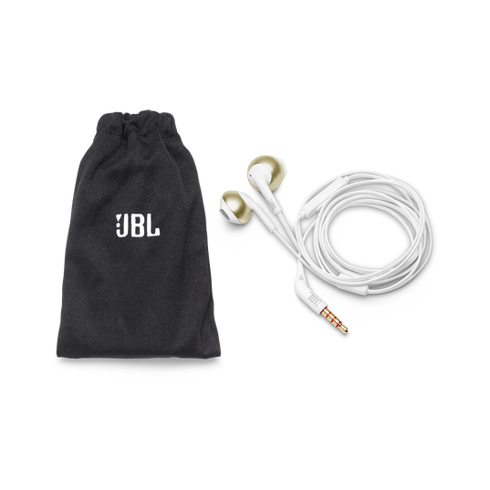 JBL Tune 205 - Champagne Gold - Earbud headphones - Detailshot 2