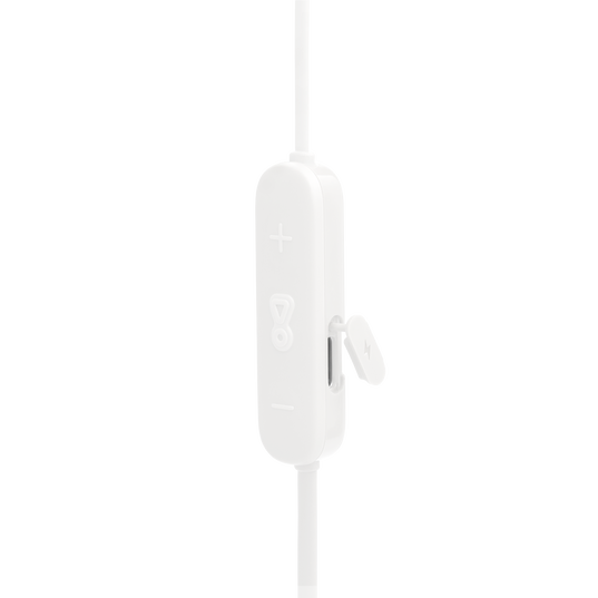 JBL Tune 235BT - White - Wireless Earbud headphones - Left