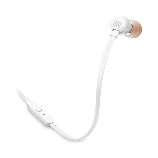 JBL Tune 110E - White - In-ear headphones - Hero
