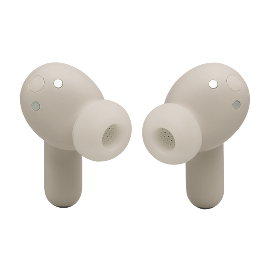 JBL Live Beam 4 - Sand - True wireless Noise Cancelling earbuds - Back