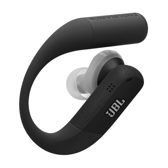 JBL Endurance Peak 4 - Black / Grey - True Wireless Noise Cancelling Sport Earbuds - Detailshot 1
