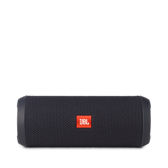 JBL Flip 3 - Black - Splashproof portable Bluetooth speaker with powerful sound and speakerphone technology - Front
