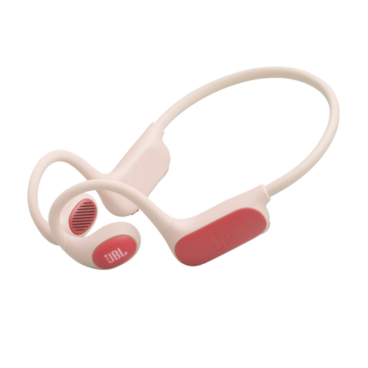 JBL Junior Free - Peach - Wireless open-ear kids headphone - Right