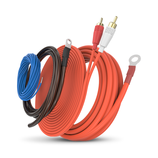 Stage Wiring Kit AK-82CA - Orange - Amplifier wiring kit for amps up to 550 watts - Detailshot 1