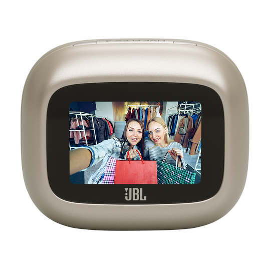 JBL Live Flex 4 - Sand - True wireless Noise Cancelling earbuds - Right