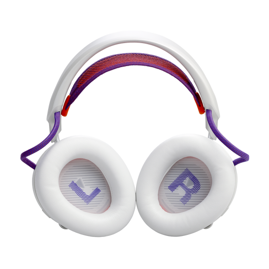 JBL Quantum 950 - White - Wireless multiplatform gaming headset with adaptive Noise Cancelling - Detailshot 1