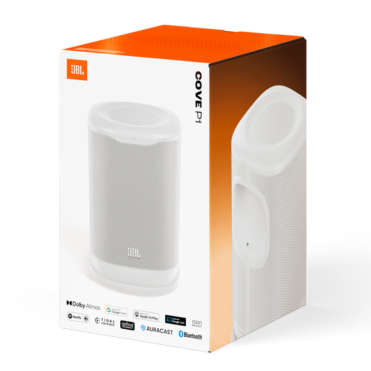 JBL Cove P1 - White - Portable Wi-Fi home speaker - Detailshot 7