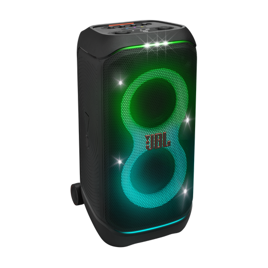 JBL PartyBox Stage 320 - Black - Portable party speaker with wheels - Detailshot 6
