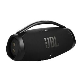 JBL Boombox 3 Wi-Fi - Black - Powerful Wi-Fi and Bluetooth portable speaker - Hero JBL Boombox 3 Wi-Fi - Black - Powerful Wi-Fi and Bluetooth portable speaker - Hero