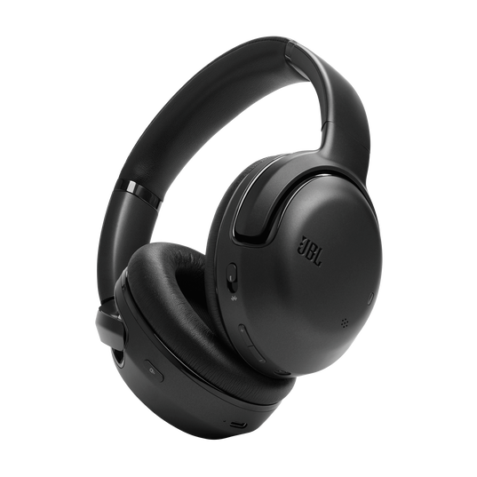 JBL Tour One M2 - Black - Wireless over-ear Noise Cancelling headphones - Hero