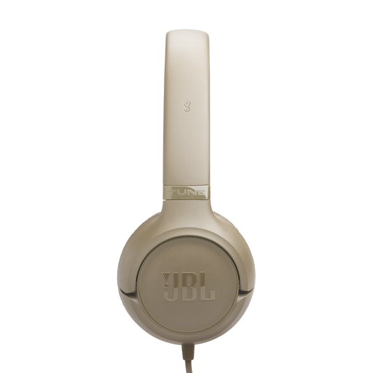 JBL Tune 530 Wired - Beige - Wired on-ear headphones - Detailshot 3
