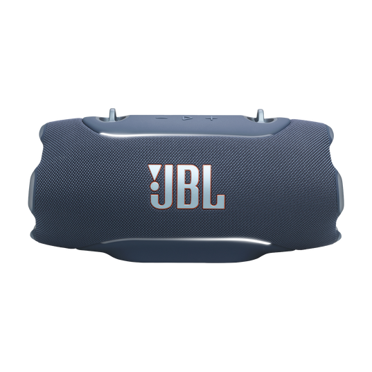 JBL Xtreme 5 - Blue - Portable waterproof speaker with massive legendary JBL sound, ambient edge lighting, and a convenient shoulder strap - Front