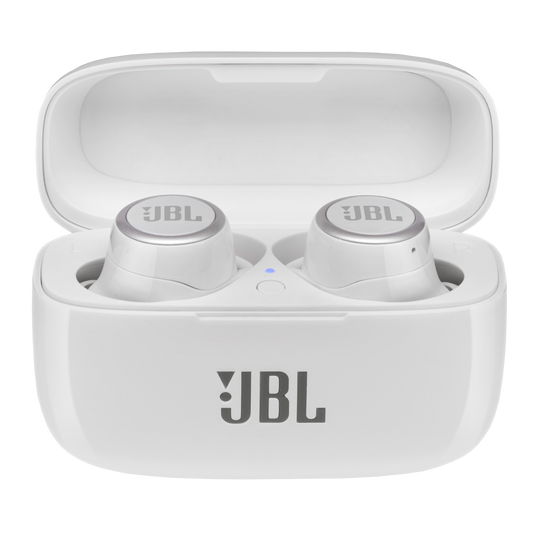 JBL Live 300TWS - White Gloss - True wireless earbuds - Hero