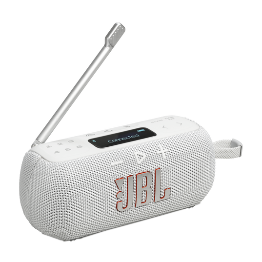 JBL Tuner 3 - White - Portable DAB/DAB+/FM radio with Bluetooth - Hero