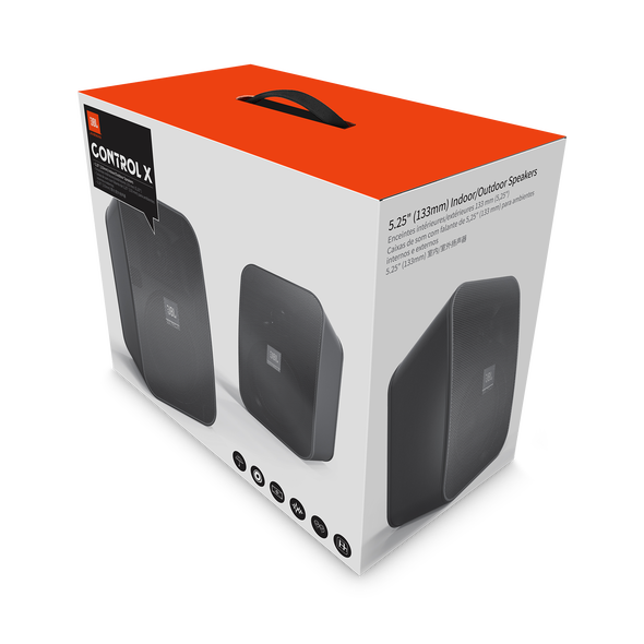 JBL CONTROLX 2ウェイコンパクトスピーカー ブックシェルフ型/ペア ブラック CONTROLXBLK 【国内正規品】