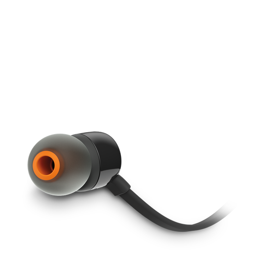 JBL Tune 110E - Black - In-ear headphones - Detailshot 1