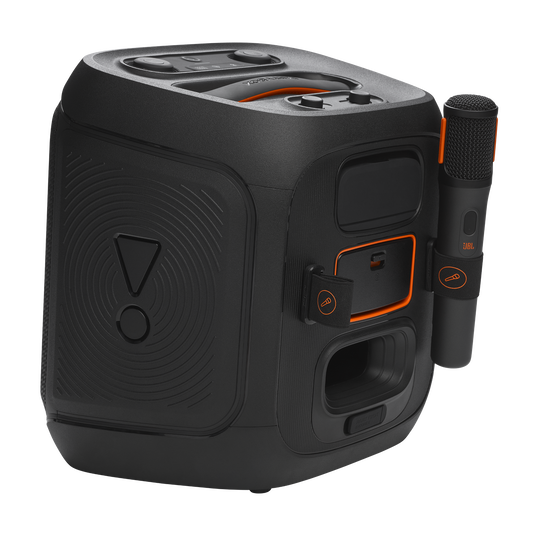 JBL PartyBox Encore 2 - Black - Portable party speaker with 1 mic - Detailshot 4