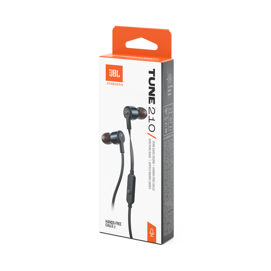 JBL Tune 210 - Black - In-ear headphones - Detailshot 15