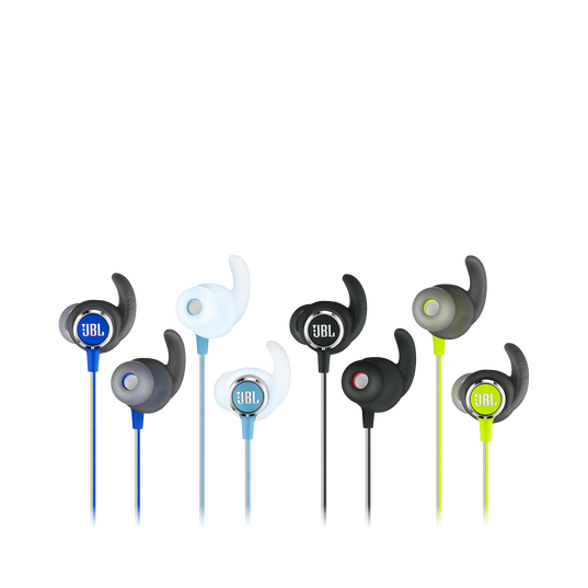 JBL REFLECT MINI 2 - Blue - Lightweight Wireless Sport Headphones - Detailshot 3